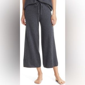 NWT Nordstrom Crop Cashmere Pajama Bottoms